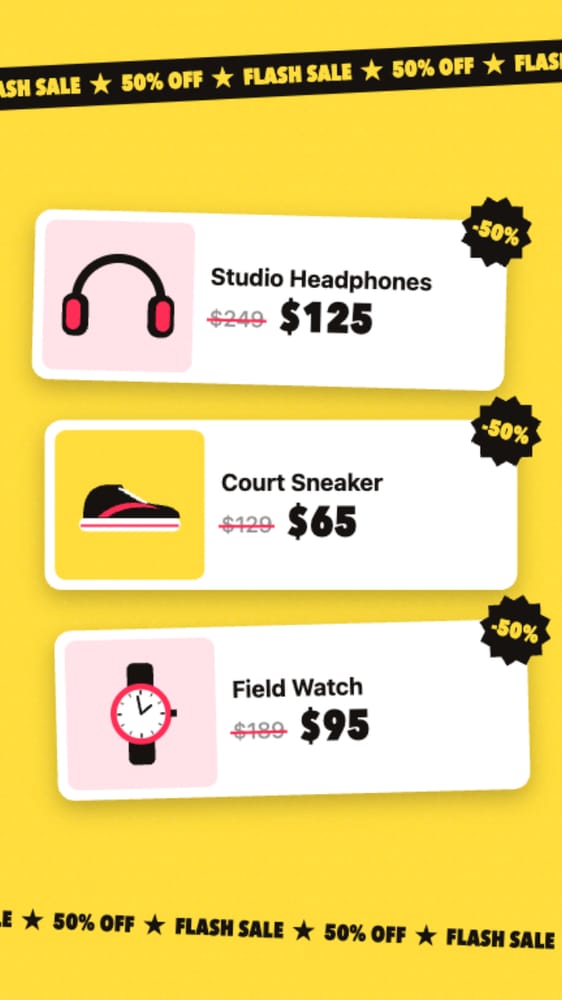 Flash Sale, 1080 by 1920
